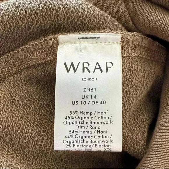 NWOT New Wrap London Sweatshirt High Neck - Picture 5 of 9